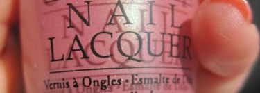 Пыльно-розовый Блеск Шанхая или Opi "Shanghai Simmer"  nl f01