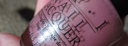 Пыльно-розовый Блеск Шанхая или Opi "Shanghai Simmer"  nl f01