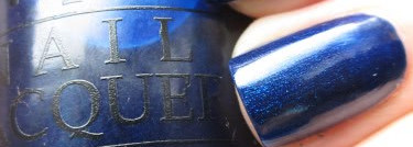 Еще один синенький на  осень OPI ”Yoga-ta Get this Blue!” (NLI47)