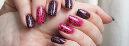 Anny 200 "purple rain" и Anny 185 "pretty woman" + Konad m73