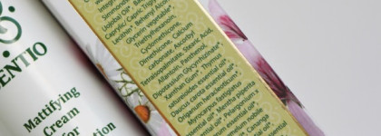 Sentio - Дневной Уход: матирующий крем + крем для глаз