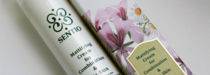 Sentio - Дневной Уход: матирующий крем + крем для глаз