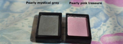 Artdeco в моей косметичке или спасибо Косметисте. Часть II. Eyeshadows: Pearly pink treasure, Pearly mystical grey