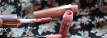 В ожидании солнца: Rimmel Vinyl Max 101 Legend & Maybelline Watershine Gloss 133 Strawberry Carats