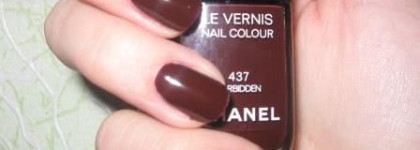 Ностальгия по осени 2009 или лаки из осенних коллекций Noirs Obscurs de Chanel  № 437 Forbidden и Jazzclub Dior № 981 Black Plum