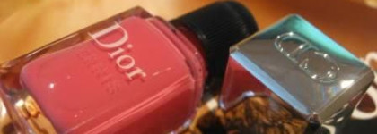 Обновленные лаки Dior Vernis № 483 Rose Kimono и № 886 Violet nouveau Monde