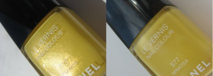 Chanel le vernis # 577 Mimosa, 557 Morning Rose