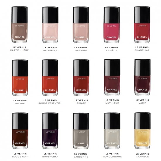 Обновлённая линейка лаков Chanel Le Vernis Longwear Nail Colour