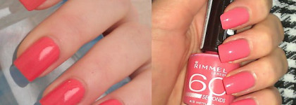 Мой Rimmel 60 seconds (415 Instyle Coral)