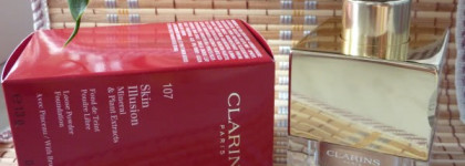 Моя осень с Clarins:The Skin Illusions Loose Powder Foundation — Минеральная пудра-основа,оттенок 107 beige