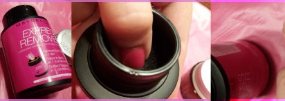 Мой верный помощник в "демакияже" ногтей - Maybelline Express Remover - экспресс средство для снятия лака