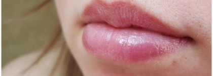 Avon Luxe shine brilliance lipstick # sequins pink/блестящий розовый