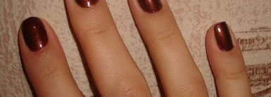 Мой шоколадный маникюр с Avon