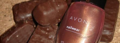 Мой шоколадный маникюр с Avon