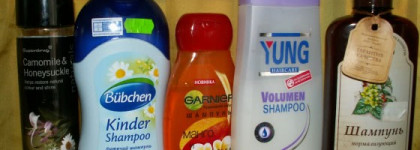 Шампуни на моей полке (дополнила)