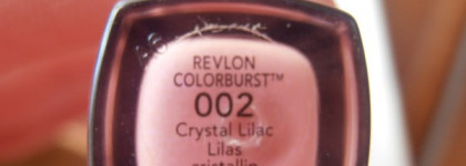Еще один экземпляр розового блеска в моей коллекции - Revlon Colorburst Lip Gloss/ Brillant в оттенке 002 Cristal Lilac