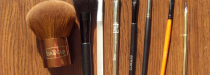 кисти для макияжа в моей косметичке