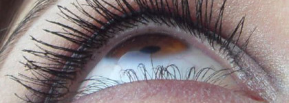 Мои ресницы с YSL Mascara Volume Effet Faux Cils Luxurious Mascara