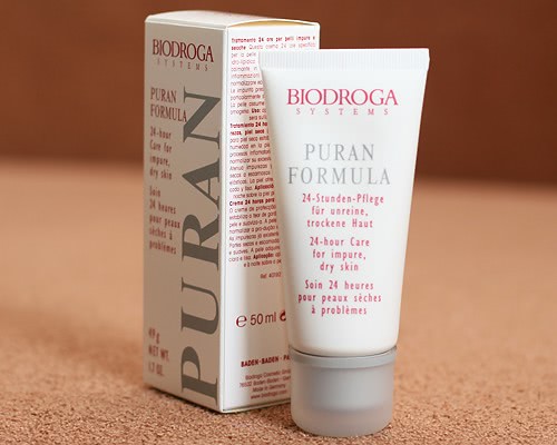 Biodroga Puran Fromula 24-hour Care for impure, dry skin