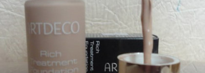 Мой любимый тональный Artdeco Rich Treatment Foundation №28