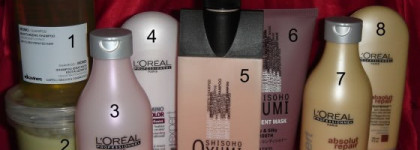 Мои любимые шампуньки