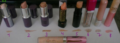 Мои помады и блески