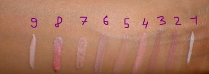 Мои помады и блески