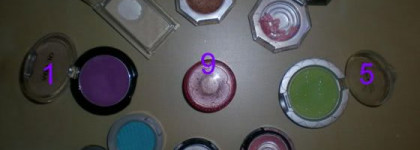 Моя коллекция теней