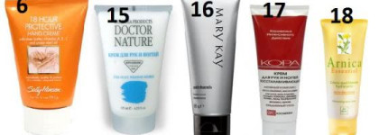 Мини-помешательство или отзыв о 20 кремах для рук