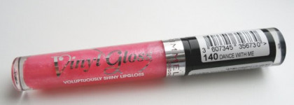 Отличный блеск для губ Rimmel Vinyl Gloss №140 Dance With Me