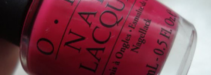 OPI Conquistadorable Color NL E51 - лак цвета испанской страсти