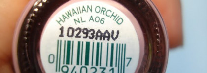 Гавайская орхидея на кончиках пальцев - OPI Hawaii Orchid NL A 06