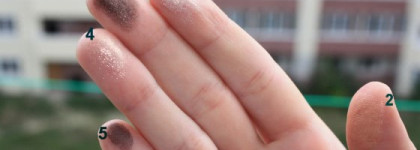 Мой последний трофей тени Dior 5 Couleurs Designer 708 Amber Design (добавлены фото)