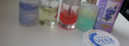 Средства для ногтей и кутикулы: Умная Эмаль, Belweder, Zinger, Aurelia