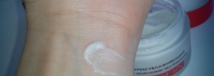 Удачное знакомство с маркой Кора - Крем увлажняющий с морскими экстрактами на основе термальной воды Spring Sea Water (France)