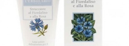 Невероятно нежное и эффективное Средство для удаления макияжа с васильком и розой от L`erbolario Struccante al Fiordaliso e alla Rosa