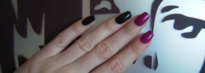 Двойной манюкюр с лаками Golden Rose Rich Color Nail Lacuer №106 и №35