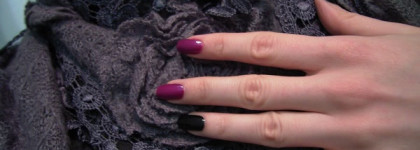 Двойной манюкюр с лаками Golden Rose Rich Color Nail Lacuer №106 и №35