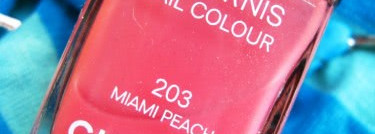 Возвращение в лето с Chanel Le Vernis 203 Miami Peach