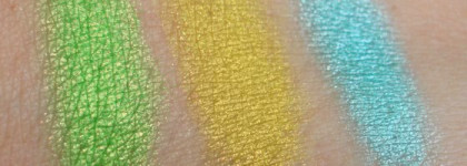 Палетка теней 120 цветов Manly - свотчи