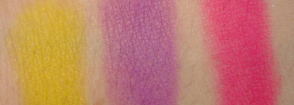 Палетка теней 120 цветов Manly - свотчи