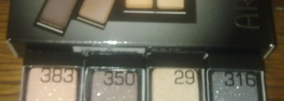 Четырёхцветная палетка теней ArtDeco