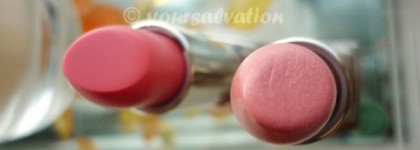 Пара розовых: Lancome Color Fever Shine № 302, 308