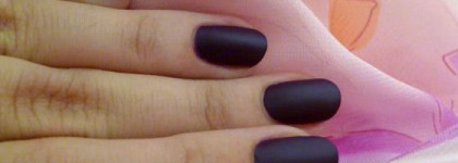 Мой первый в жизни матовый лак Just Matt от Divage