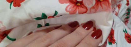 Лак Rimmel 60 Seconds Nail Polish оттенок 320 Rapid Ruby