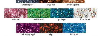 Бирюзово-зеленый глиттер Orly