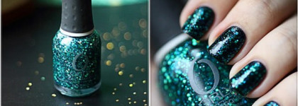 Бирюзово-зеленый глиттер Orly