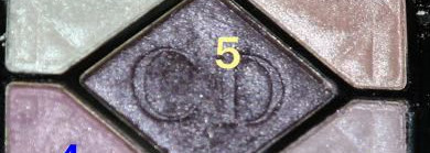 Идеальная палетка Dior 5 Couleurs Iridiscent Purple Crystal 169