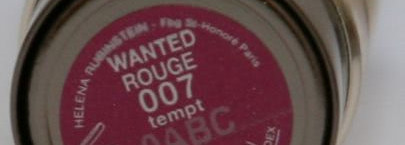Helena Rubinstein Wanted Rouge 007 - мое новое открытие в мире помад