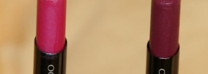 Shiseido Shimmering Rouge оттенки  RS 308 и PK 407 - новая одёжка для моих губ